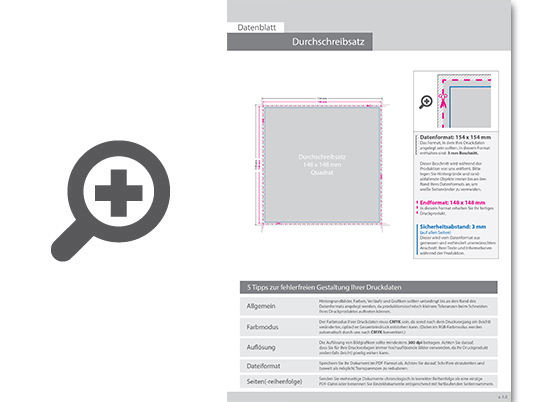 Product Bild durchschreibes__tze_quadrat_14_8_cm_x_14_8_cm__2-fach__4_0-farbig